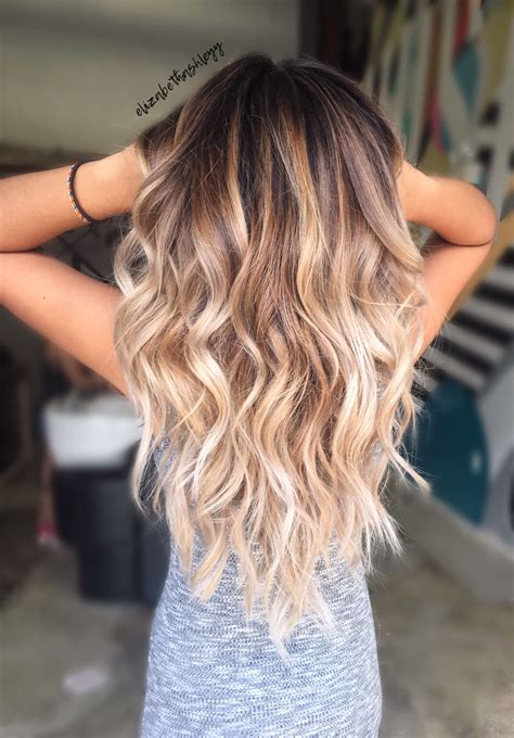 ombre blond